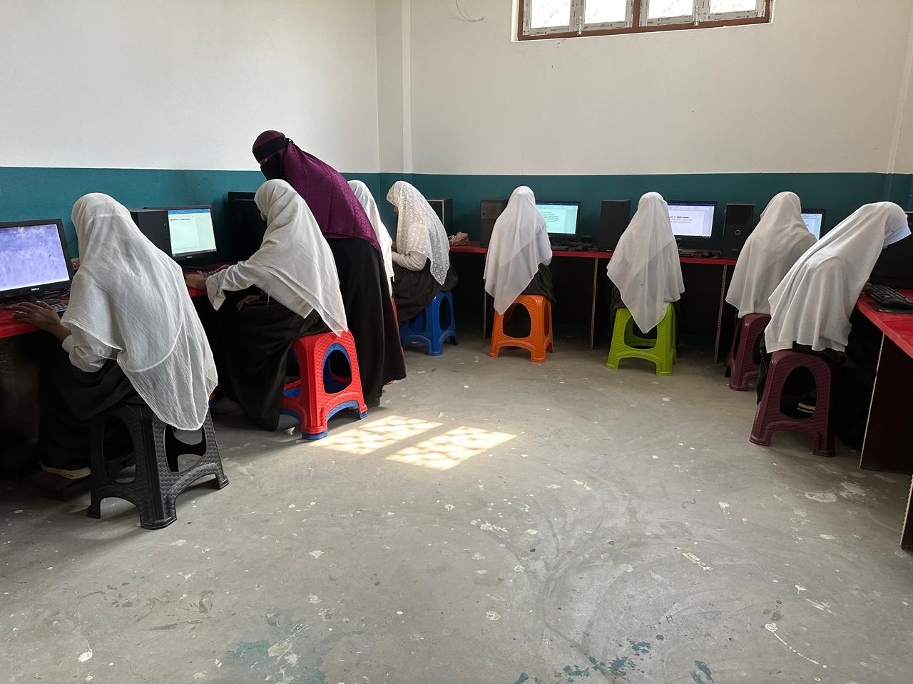 Students inside Iqra Academy Classroom
